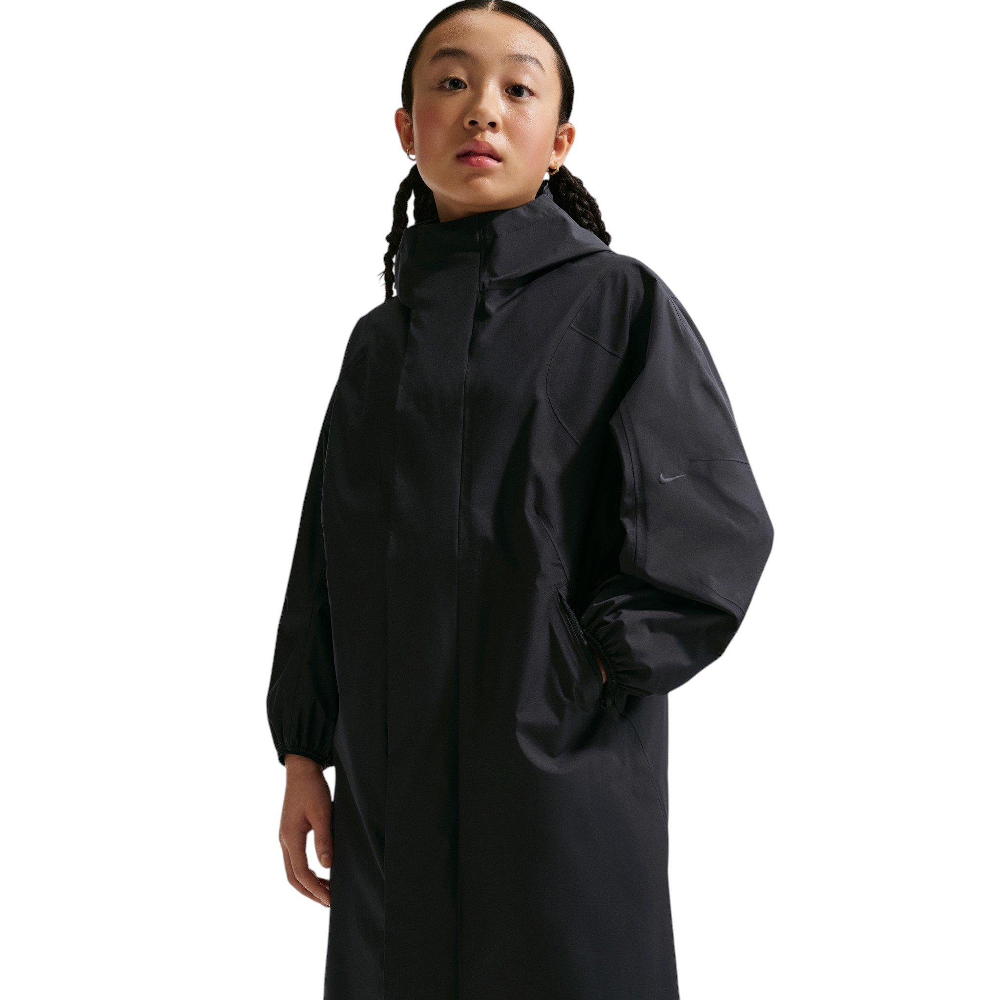 Nike Big Girls' MAVN Storm-FIT ADV Rain Jacket - Black - BLACK